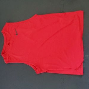 Nike Dri-Fit Red Tank Top Men's Medium
